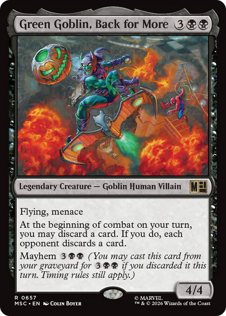 Green Goblin, Back for More [Marvel Super Heroes Commander] | Total Play