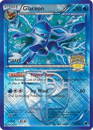 Glaceon (023/116) (City Championships) (Staff) [League & Championship Cards] | Total Play