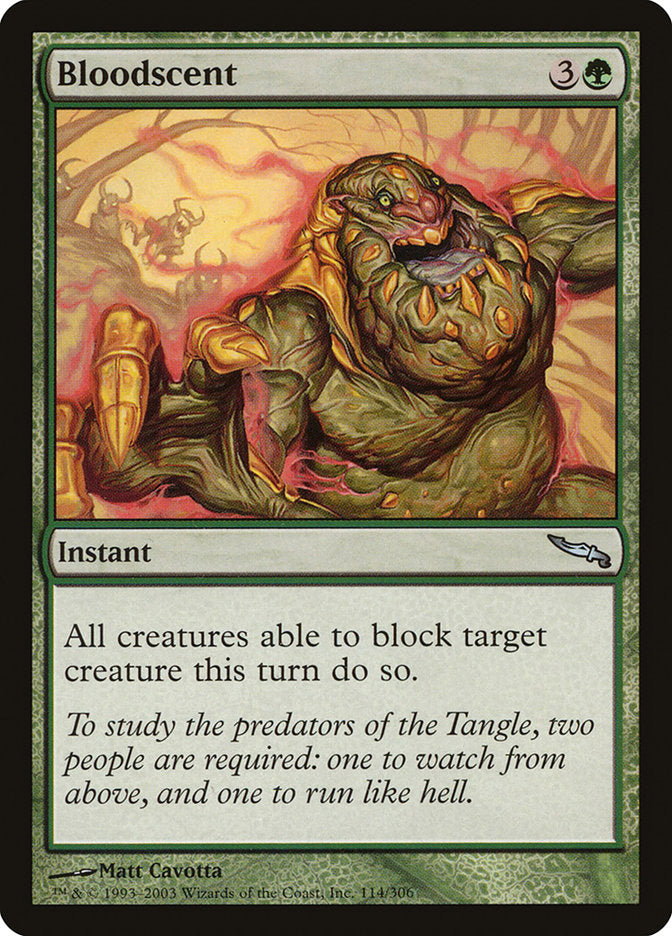 Bloodscent [Mirrodin] | Total Play