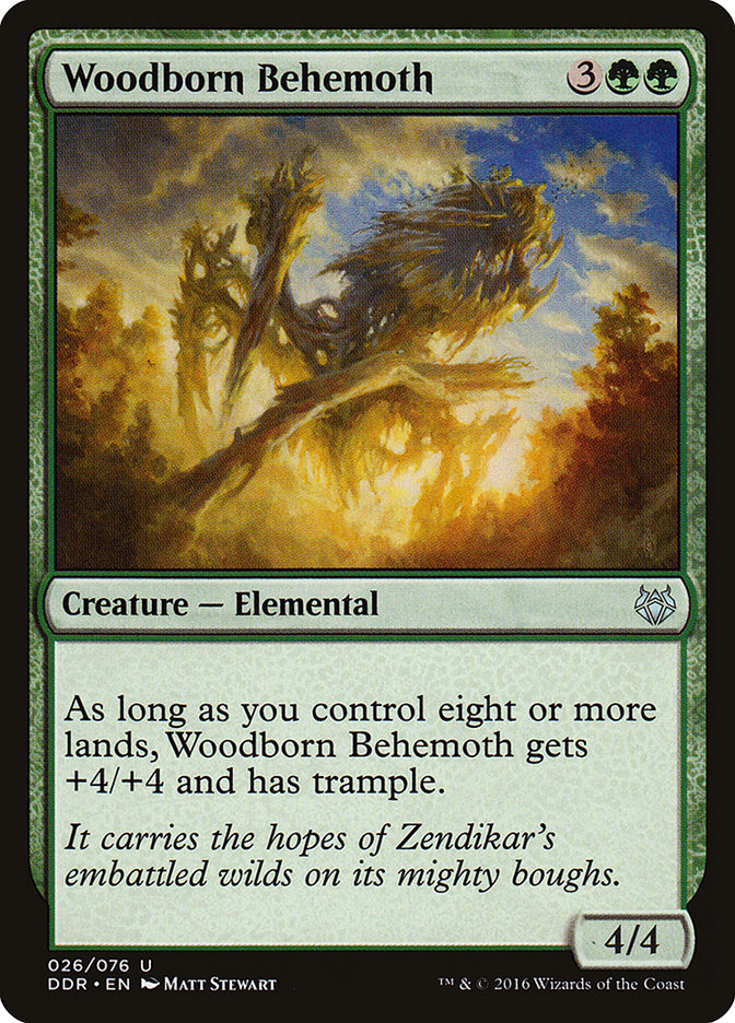 Woodborn Behemoth [Duel Decks: Nissa vs. Ob Nixilis] | Total Play
