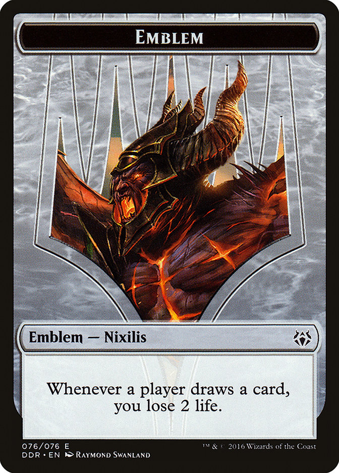 Ob Nixilis Reignited Emblem [Duel Decks: Nissa vs. Ob Nixilis] | Total Play