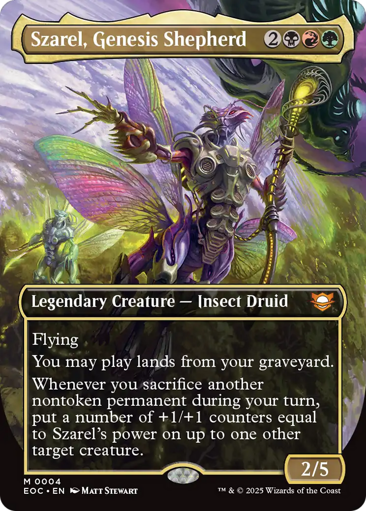 Szarel, Genesis Shepherd (Borderless) [Edge of Eternities Commander] | Total Play