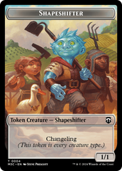 Shapeshifter (0004) // Copy Double-Sided Token [Modern Horizons 3 Commander Tokens] | Total Play