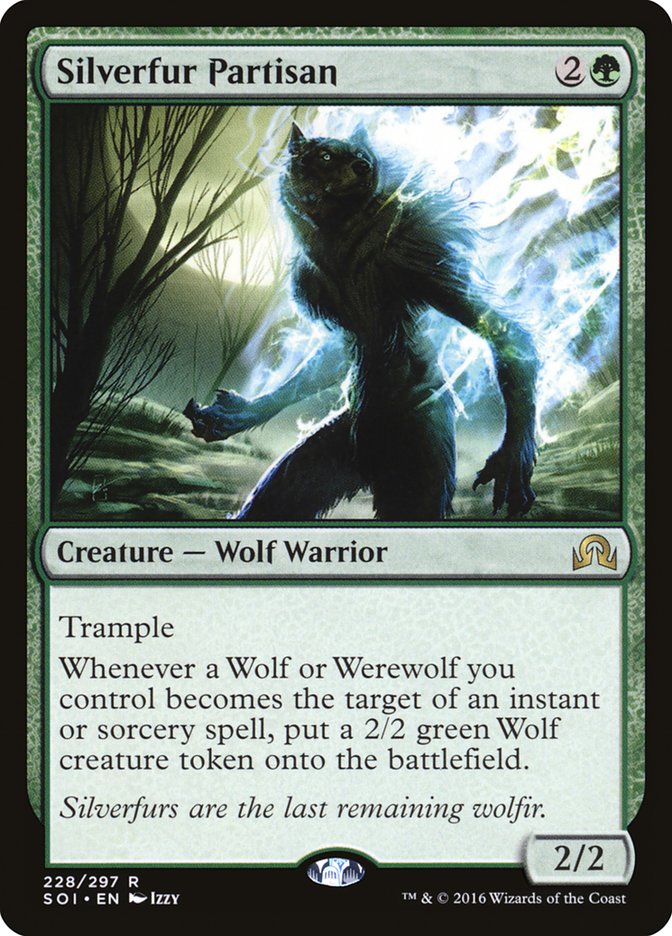 Silverfur Partisan [Shadows over Innistrad] | Total Play