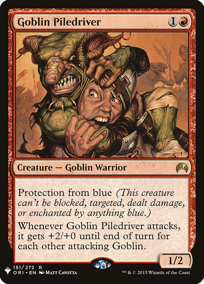 Goblin Piledriver [Mystery Booster] | Total Play