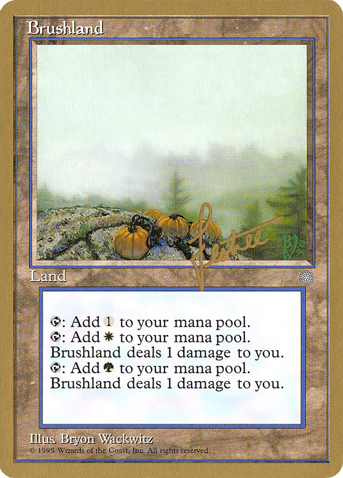 Brushland (Bertrand Lestree) [Pro Tour Collector Set] | Total Play