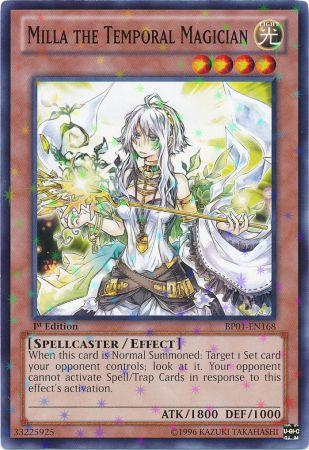 Milla the Temporal Magician [BP01-EN168] Starfoil Rare | Total Play