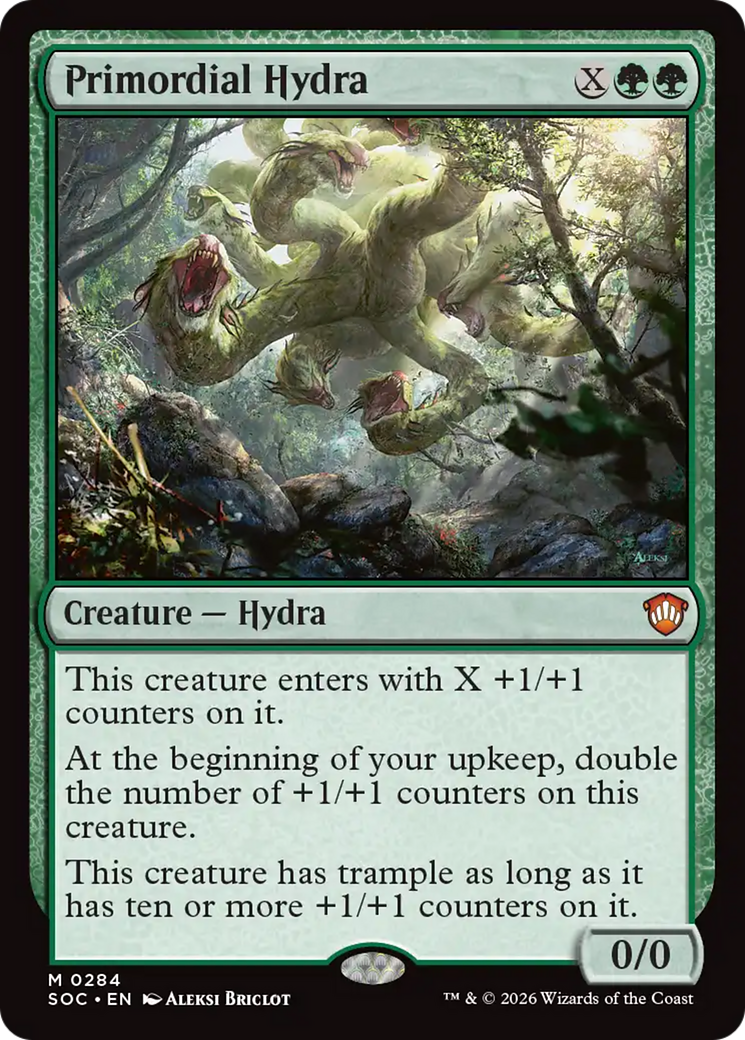 Primordial Hydra [Secrets of Strixhaven Commander] | Total Play