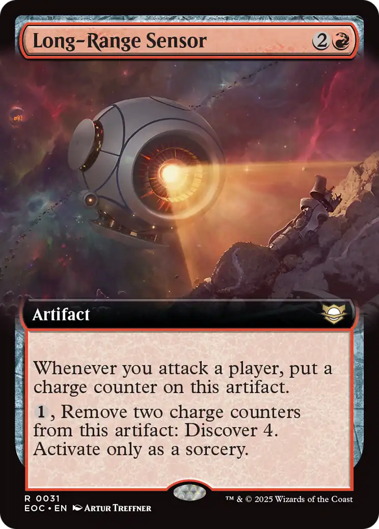 Long-Range Sensor (Extended Art) [Edge of Eternities Commander] | Total Play
