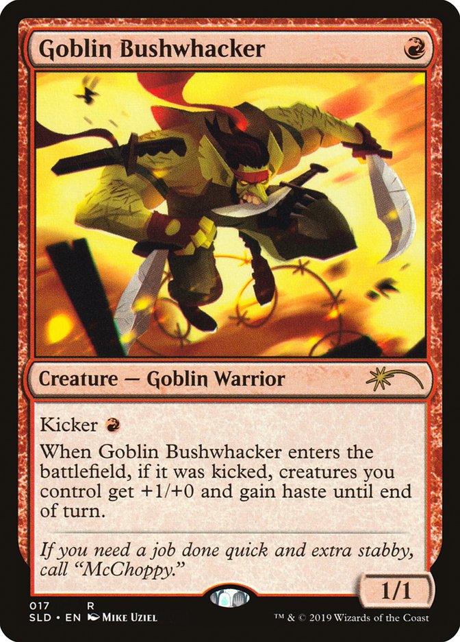 Goblin Bushwhacker [Secret Lair Drop Series] | Total Play