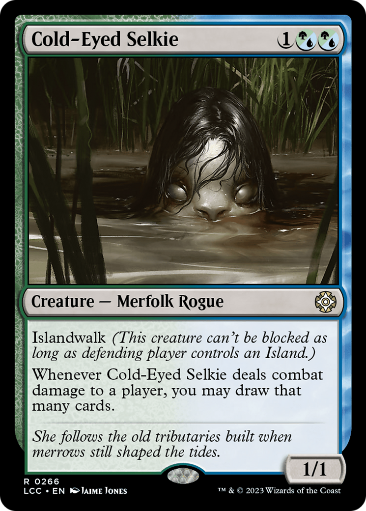 Cold-Eyed Selkie [The Lost Caverns of Ixalan Commander] | Total Play