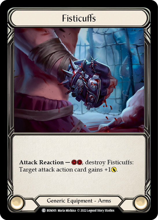 Fisticuffs [BEN005] (Outsiders Benji Blitz Deck) | Total Play
