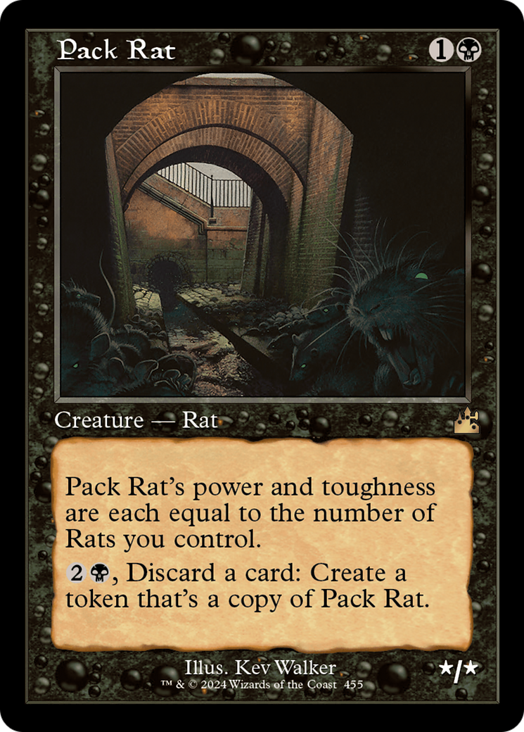 Pack Rat (Retro Frame) [Ravnica Remastered] | Total Play
