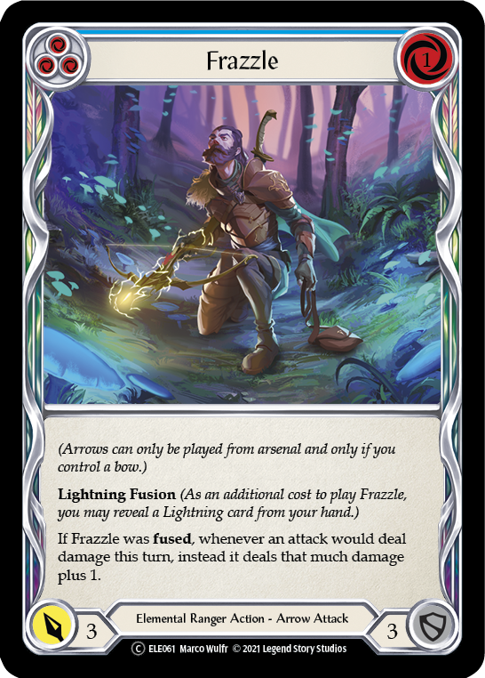 Frazzle (Blue) [U-ELE061] (Tales of Aria Unlimited)  Unlimited Normal | Total Play