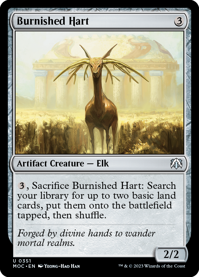 Burnished Hart [March of the Machine Commander] | Total Play