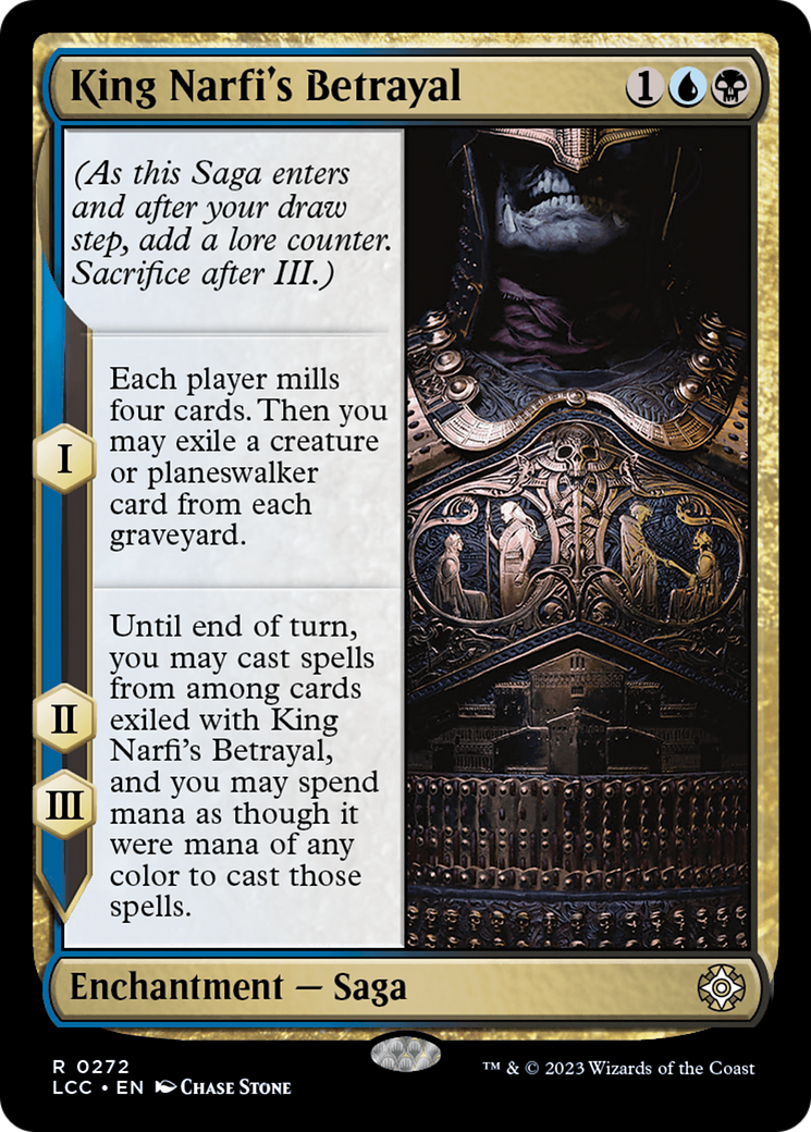 King Narfi's Betrayal [The Lost Caverns of Ixalan Commander] | Total Play