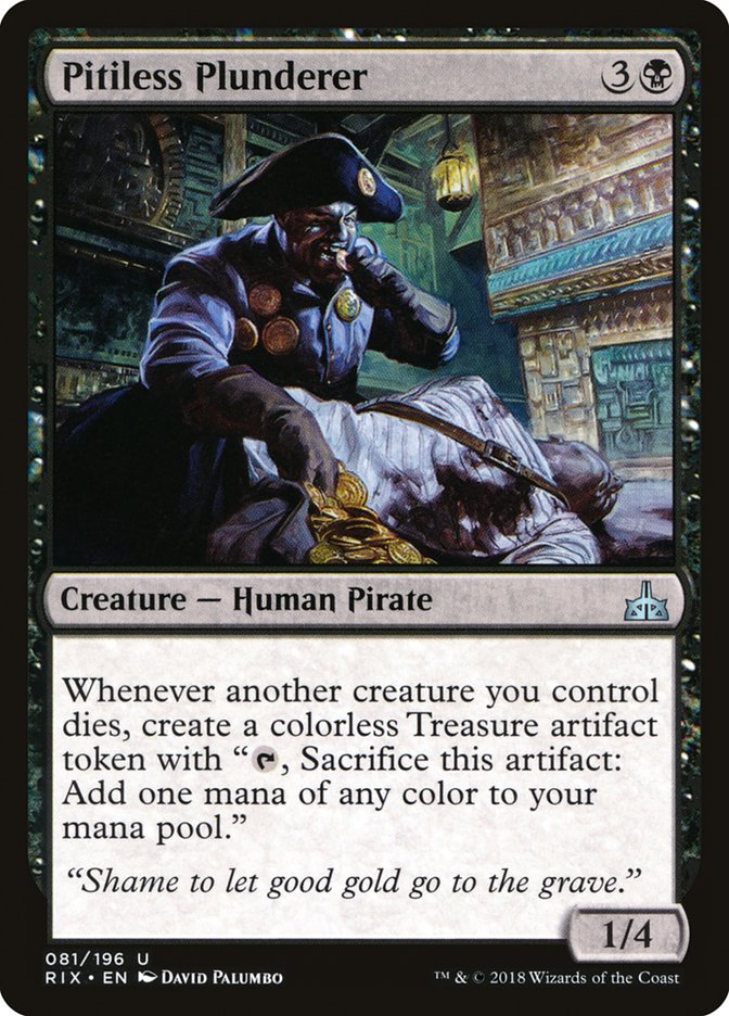Pitiless Plunderer [Rivals of Ixalan] | Total Play
