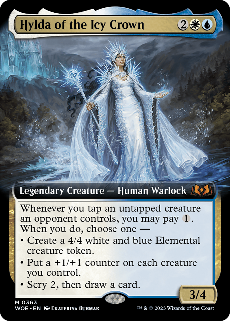 Hylda of the Icy Crown (Extended Art) [Wilds of Eldraine] | Total Play