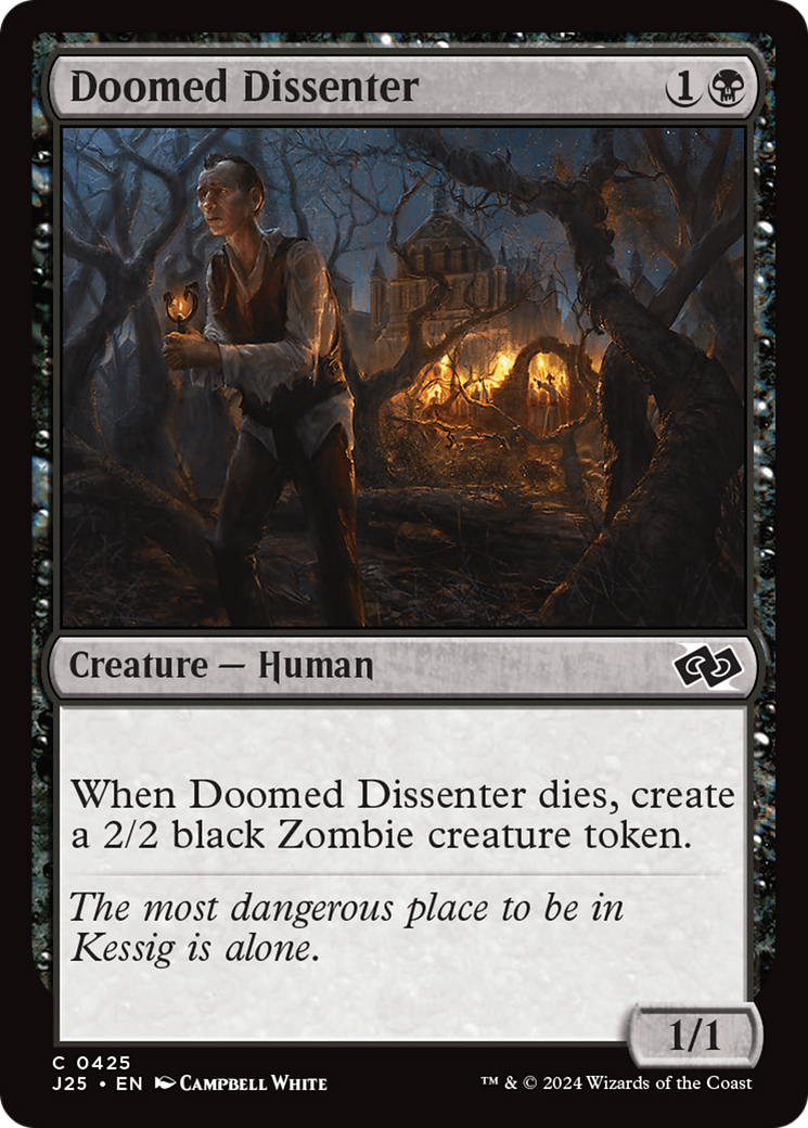 Doomed Dissenter [Foundations Jumpstart] | Total Play