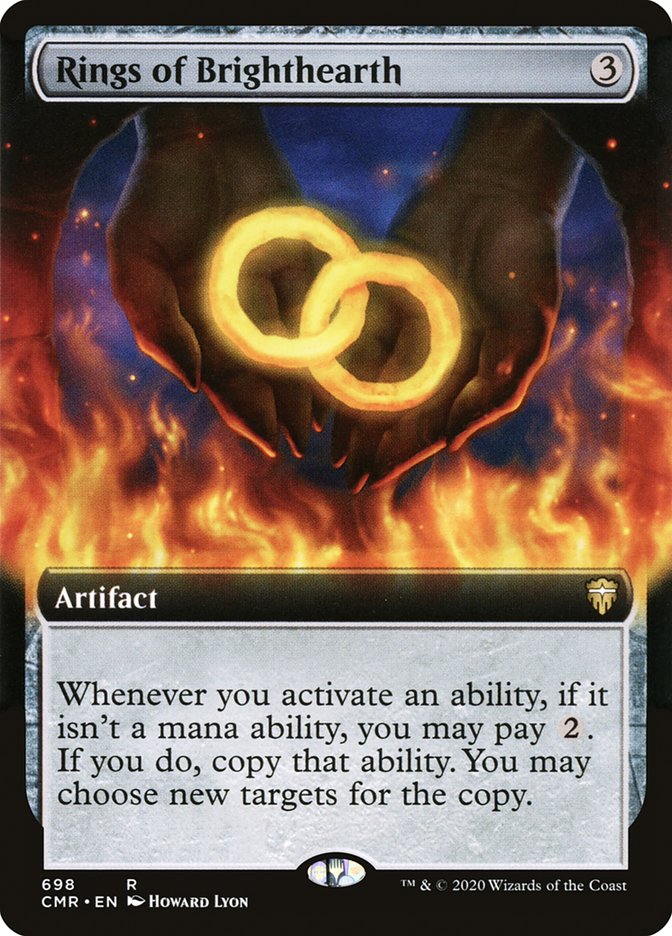 Rings of Brighthearth (Extended Art) [Commander Legends] | Total Play