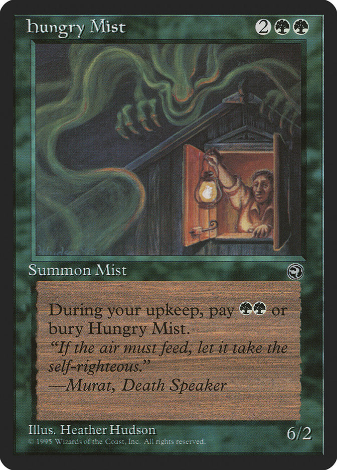 Hungry Mist (Murat Flavor Text) [Homelands] | Total Play