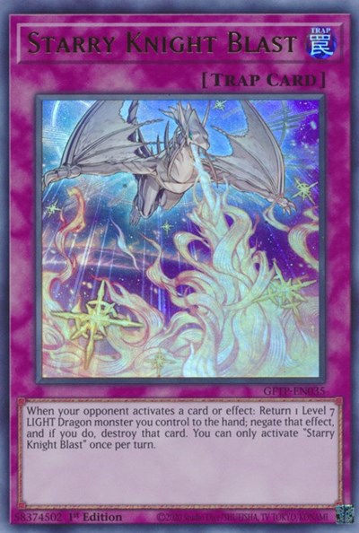 Starry Knight Blast [GFTP-EN035] Ultra Rare | Total Play