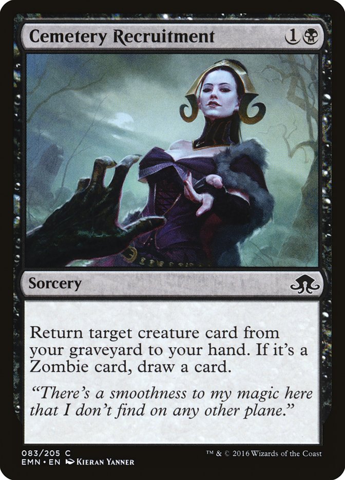 Cemetery Recruitment [Eldritch Moon] | Total Play