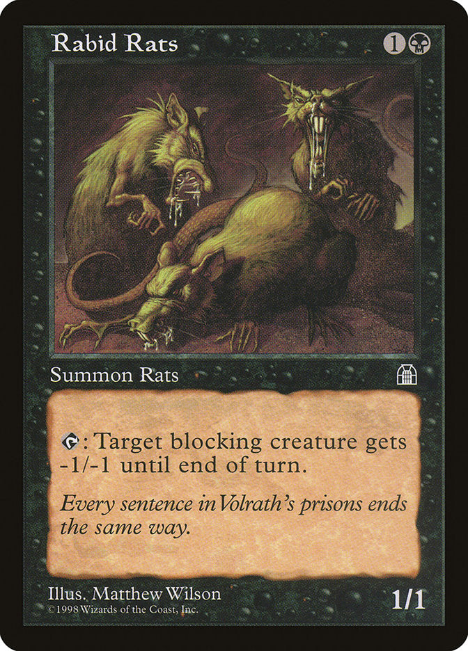 Rabid Rats [Stronghold] | Total Play