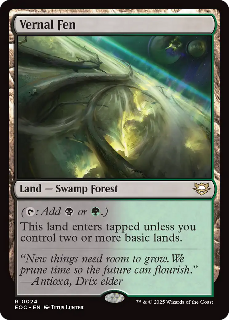 Vernal Fen [Edge of Eternities Commander] | Total Play