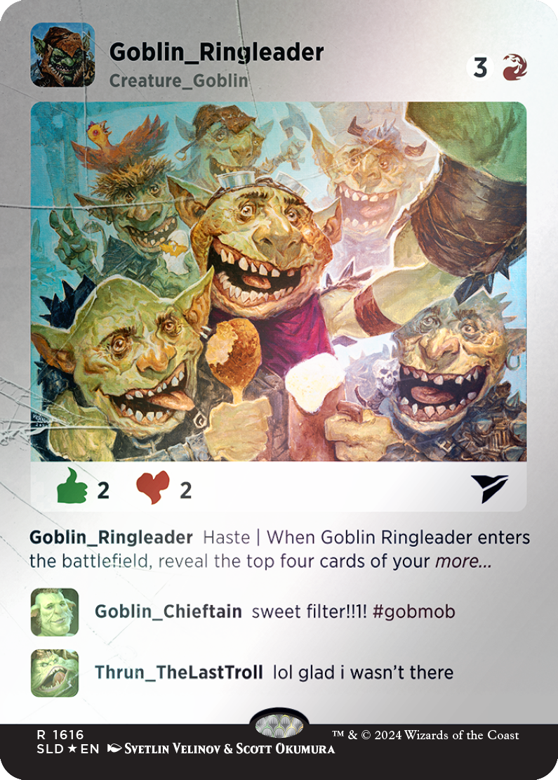 Goblin Ringleader (Rainbow Foil) [Secret Lair Drop Series] | Total Play