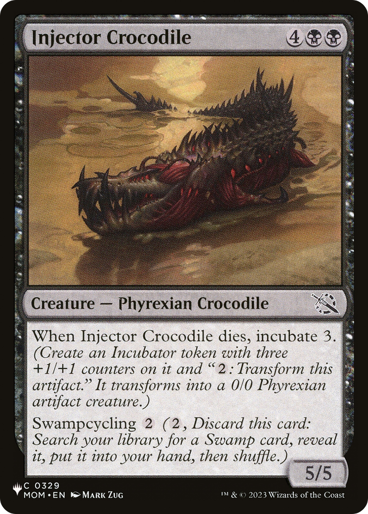 Injector Crocodile [The List Reprints] | Total Play