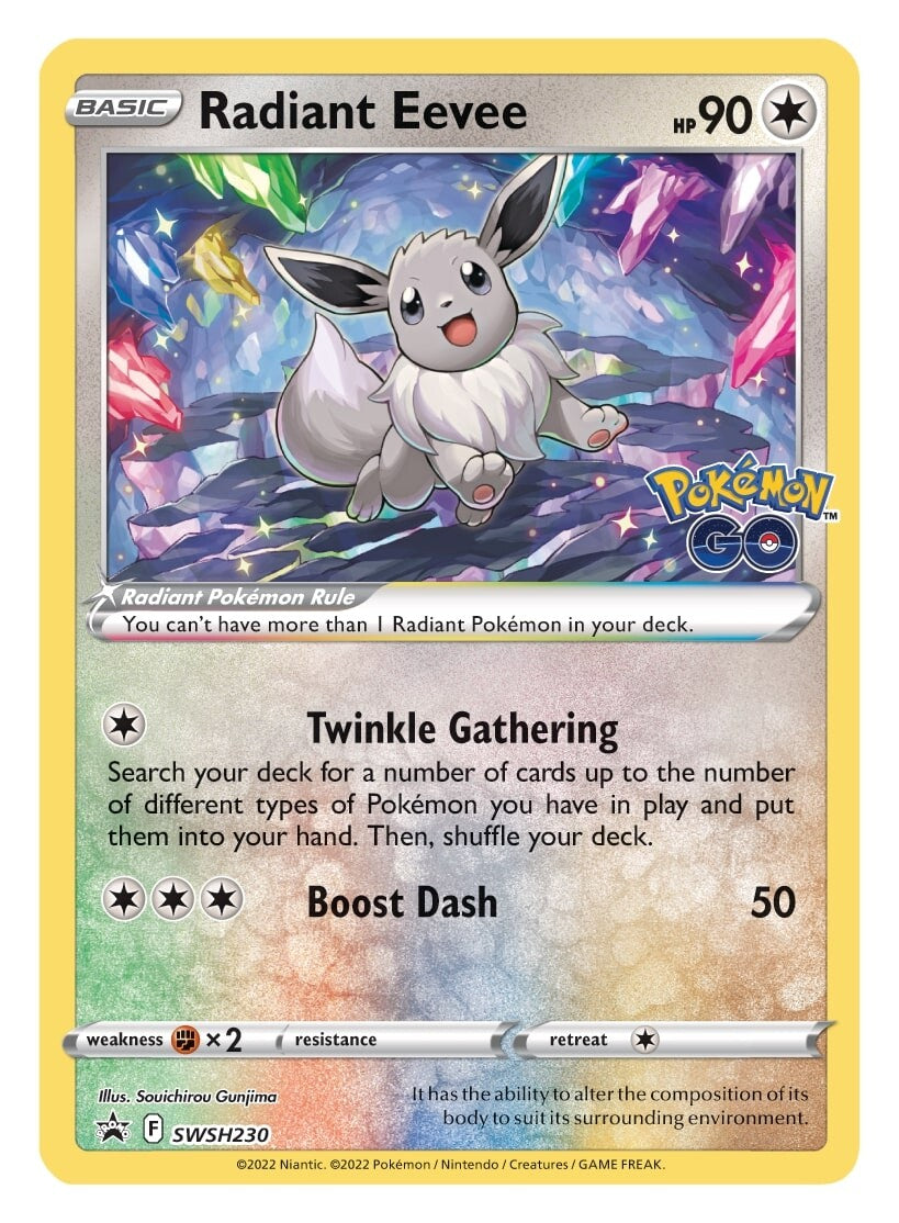 Radiant Eevee (SWSH230) [Sword & Shield: Black Star Promos] | Total Play