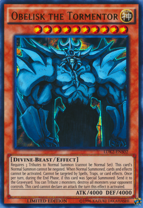 Obelisk the Tormentor [LDK2-ENS02] Ultra Rare | Total Play