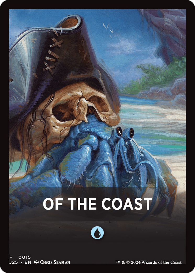 Of The Coast Theme Card [Foundations Jumpstart Front Cards] | Total Play