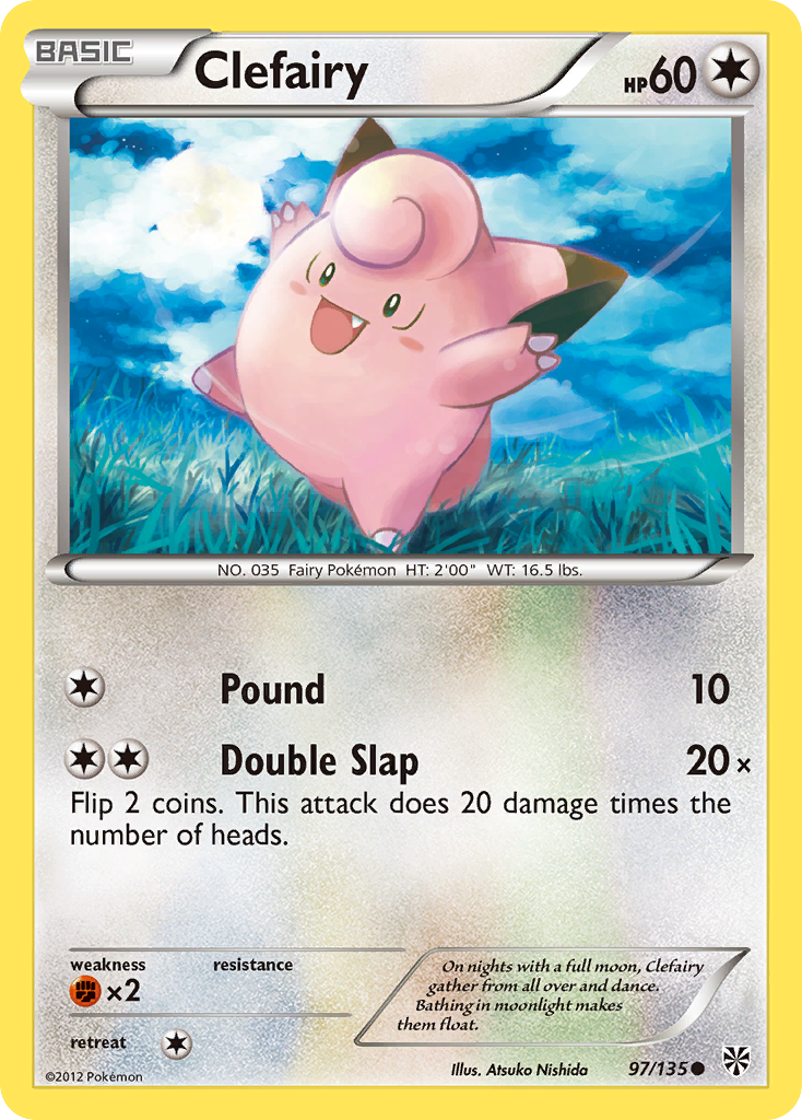 Clefairy (97/135) [Black & White: Plasma Storm] | Total Play
