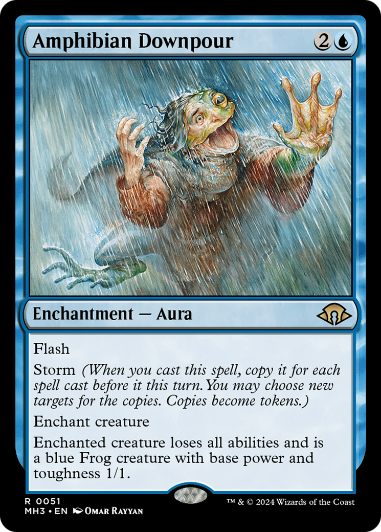 Amphibian Downpour [Modern Horizons 3] | Total Play