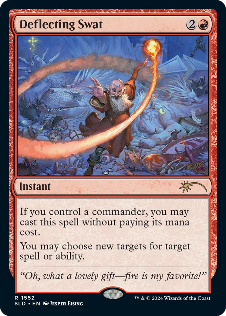 Deflecting Swat (Rainbow Foil) [Secret Lair Drop Series] | Total Play