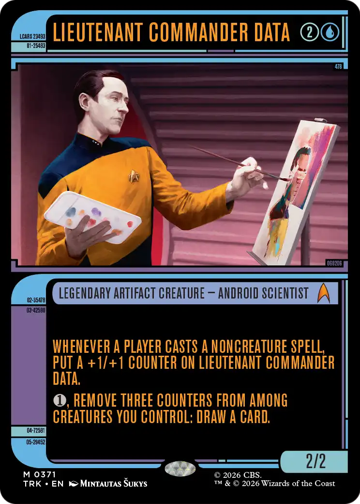 Lieutenant Commander Data (Showcase) [Star Trek] | Total Play