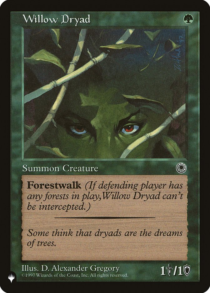 Willow Dryad [The List] | Total Play