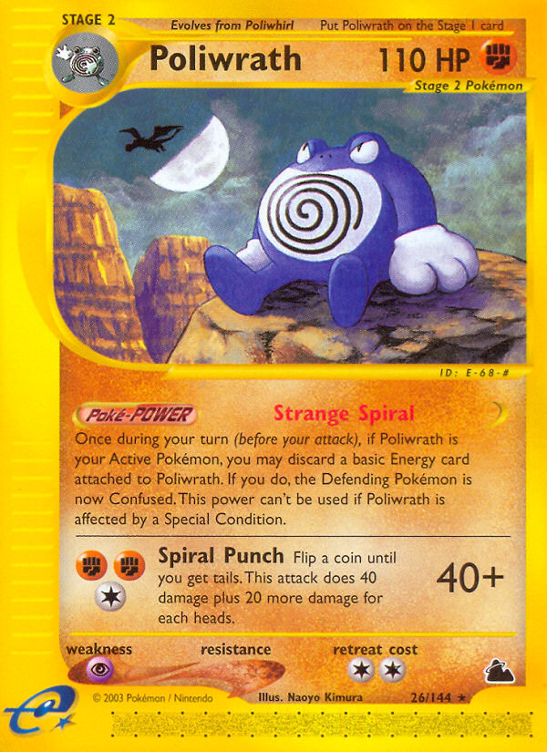 Poliwrath (26/144) [Skyridge] | Total Play