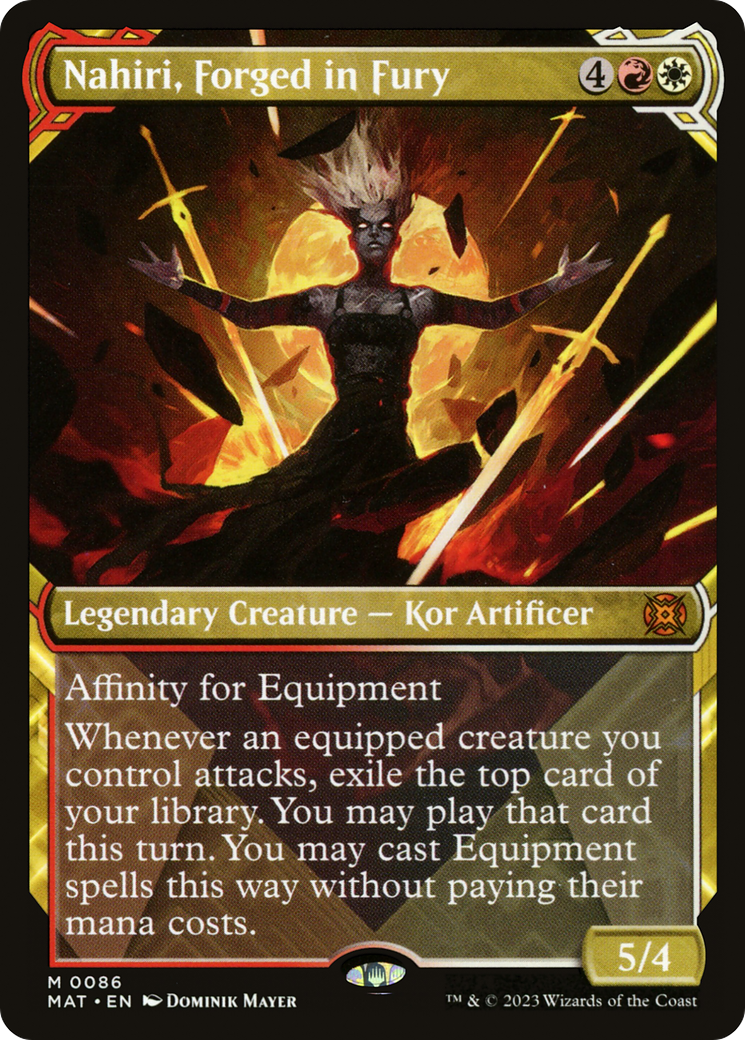Nahiri, Forged in Fury (Showcase) [March of the Machine: The Aftermath] | Total Play
