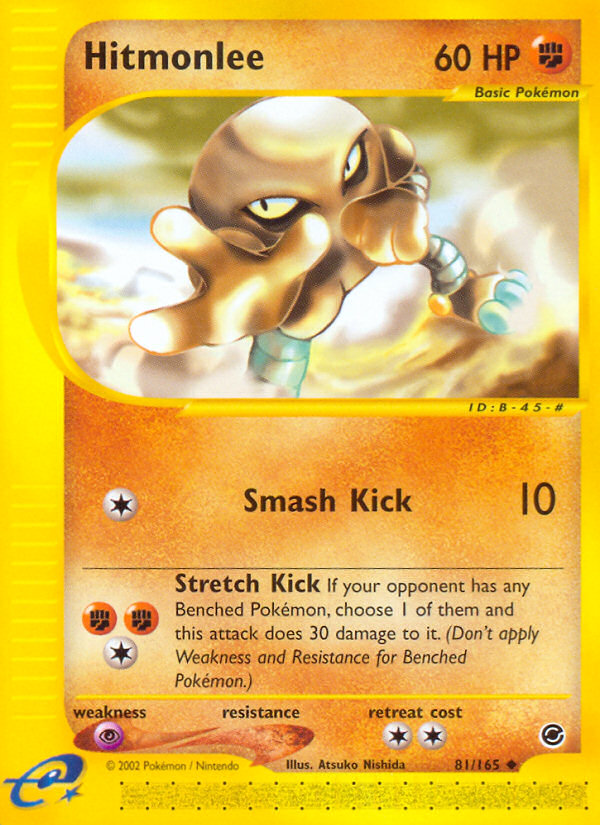 Hitmonlee (81/165) [Expedition: Base Set] | Total Play
