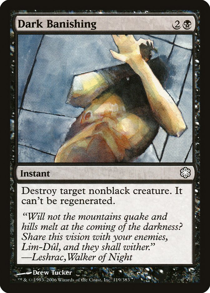Dark Banishing [Coldsnap Theme Decks] | Total Play