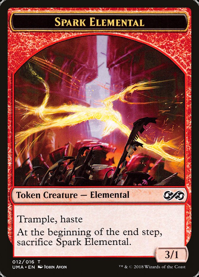 Spark Elemental Token [Ultimate Masters Tokens] | Total Play