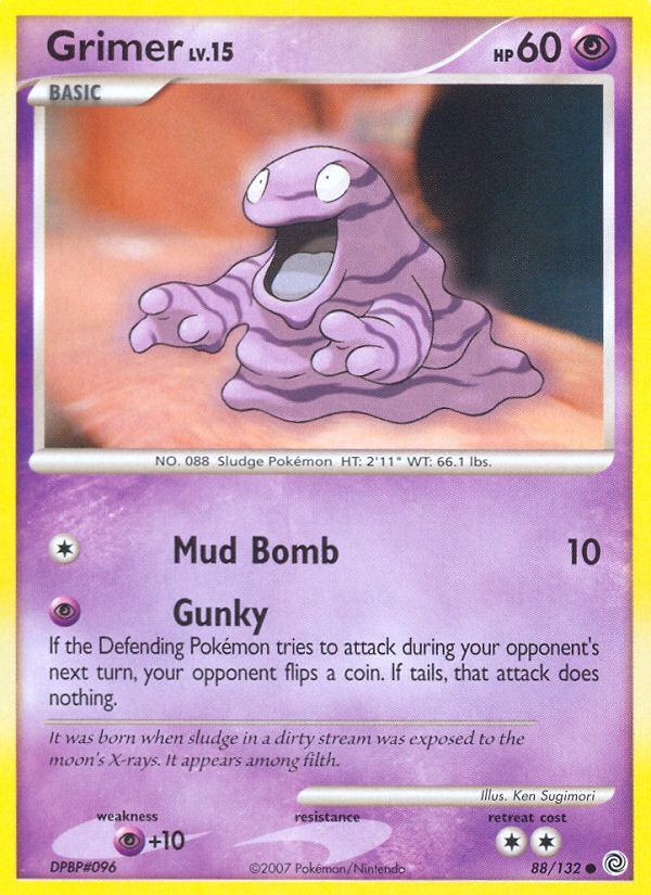 Grimer (88/132) [Diamond & Pearl: Secret Wonders] | Total Play