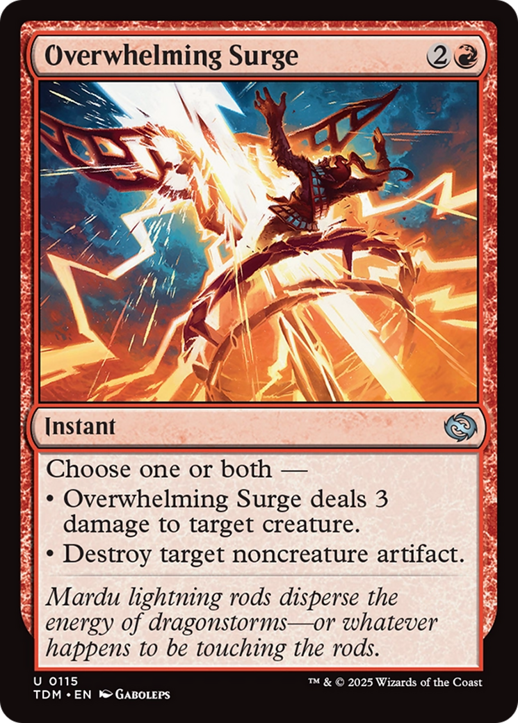 Overwhelming Surge [Tarkir: Dragonstorm] | Total Play