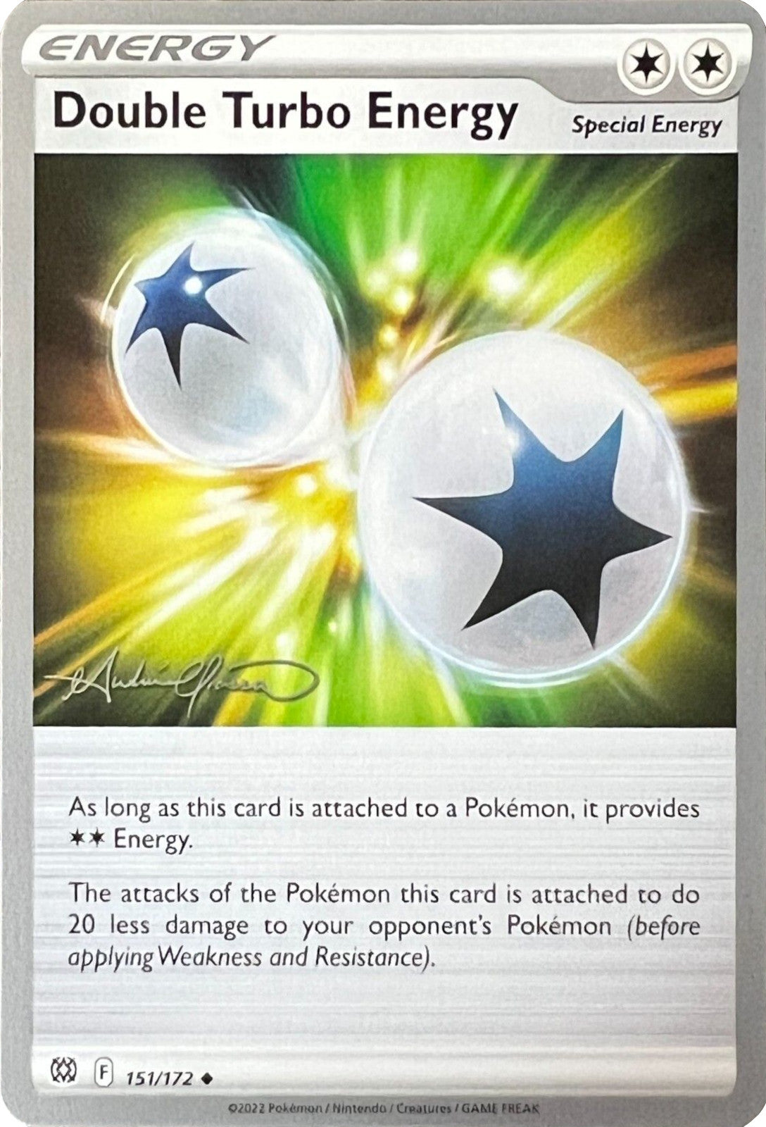 Double Turbo Energy (151/172) (The Shape of Mew - Andre Chiasson) [World Championships 2022] | Total Play