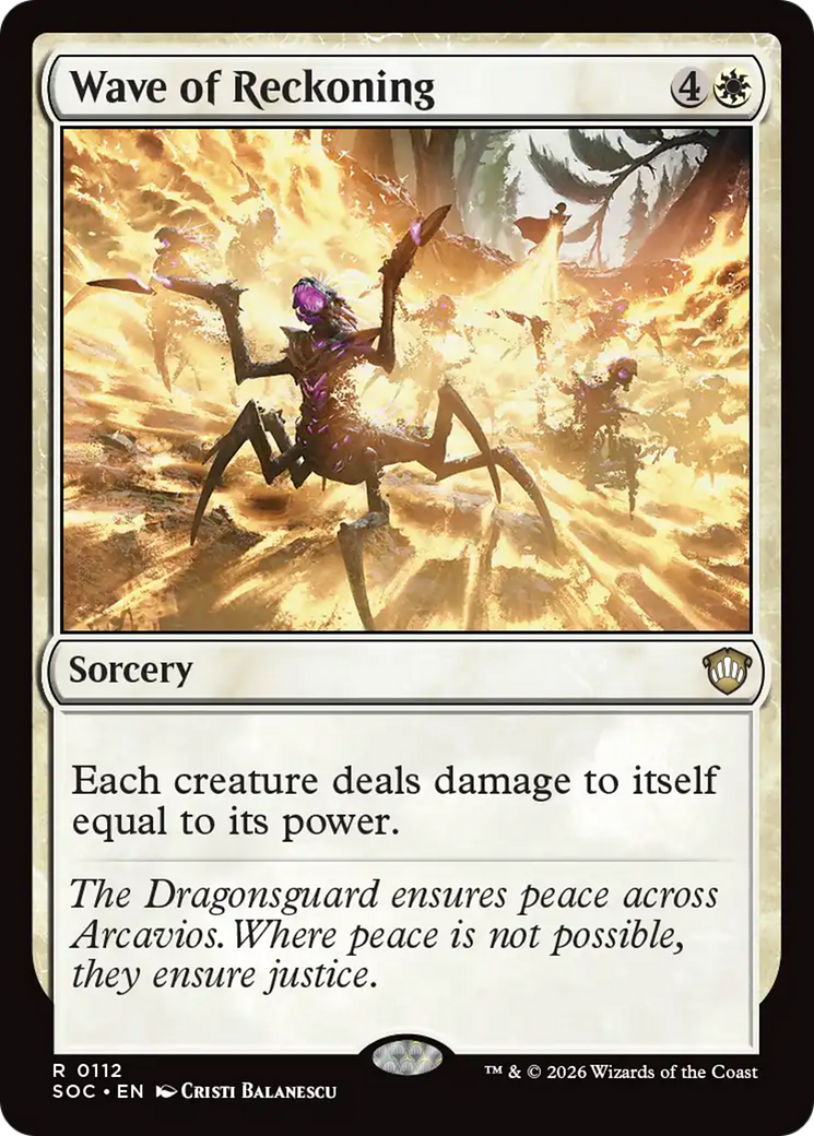 Wave of Reckoning [Secrets of Strixhaven Commander] | Total Play