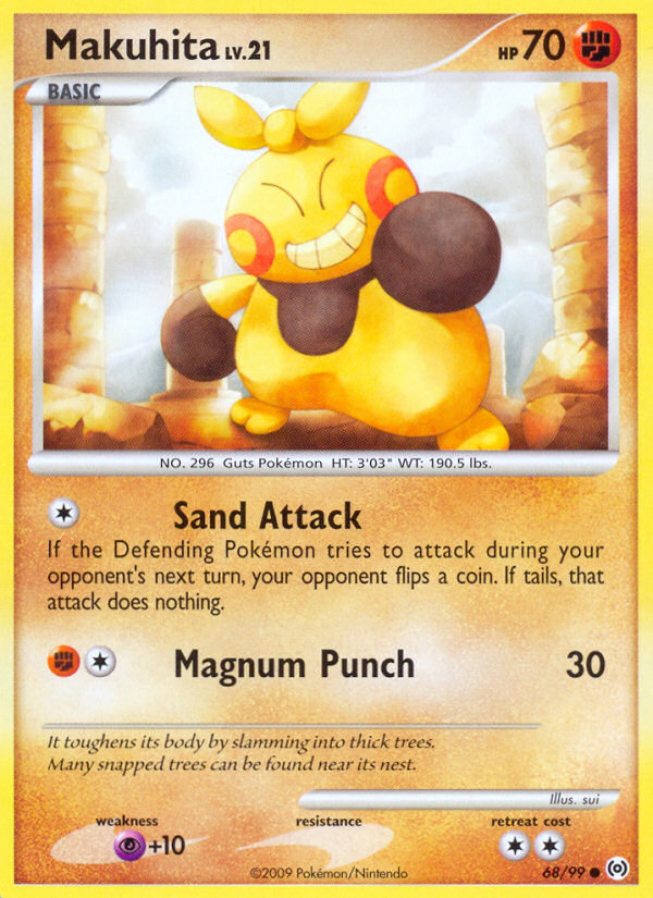 Makuhita (68/99) [Platinum: Arceus] | Total Play