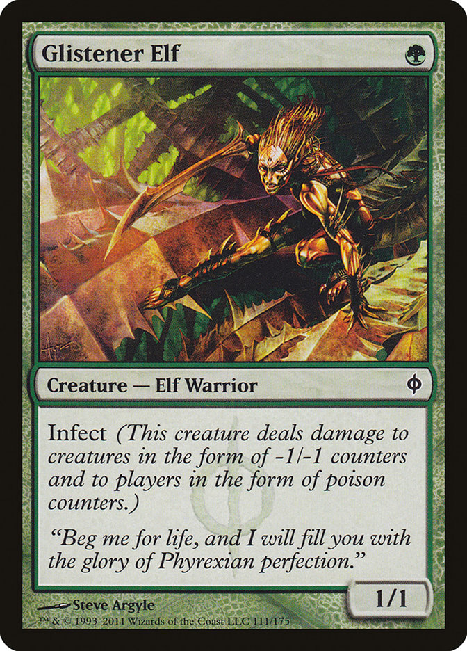 Glistener Elf [New Phyrexia] | Total Play
